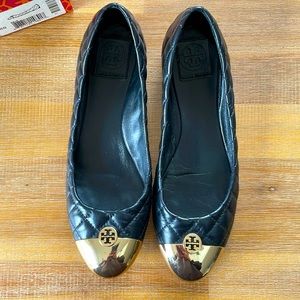 Tory Burch Kaitlin Ballet Shoe Cap Toe Flats